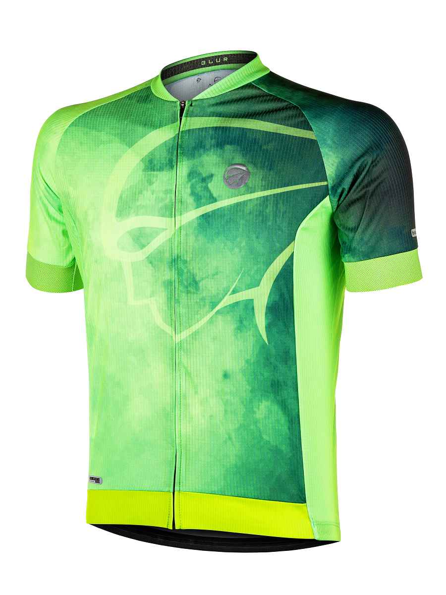 Cycling short sleeve T-shirt - Blur
